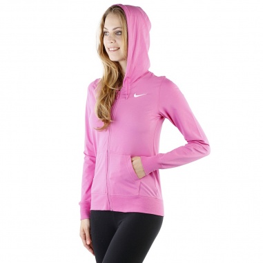 Nike sportswear hoodie women pink