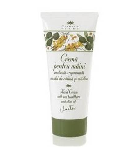 Cosmetic Plant Crema pentru maini cu ulei de catina si masline, 100 ml