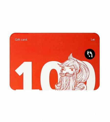 Uman Gift card 100lei roșu