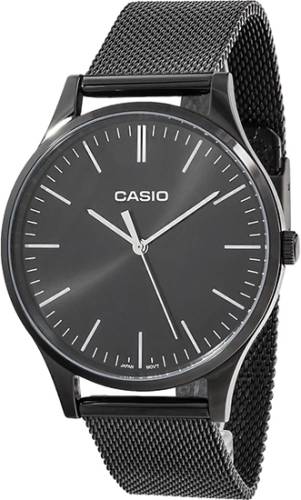 Ceas casio classic black mesh black new! ltp-e140b-1a