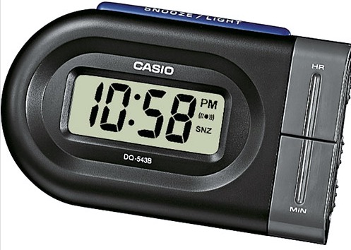 Ceas casio sveglia/alarm clock model dq-543b-1 luce led dq-543b-1