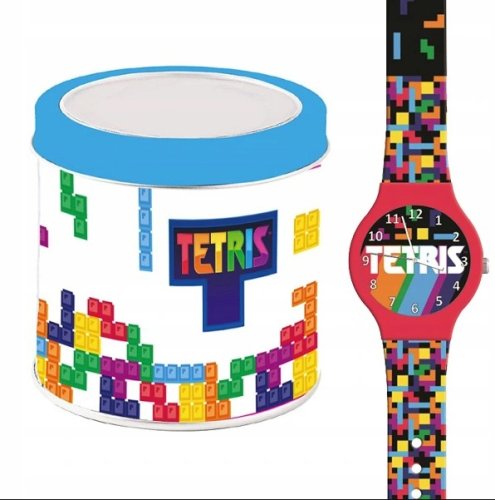 Ceas copii, tetris kid watch 8003024 - tin box 504044