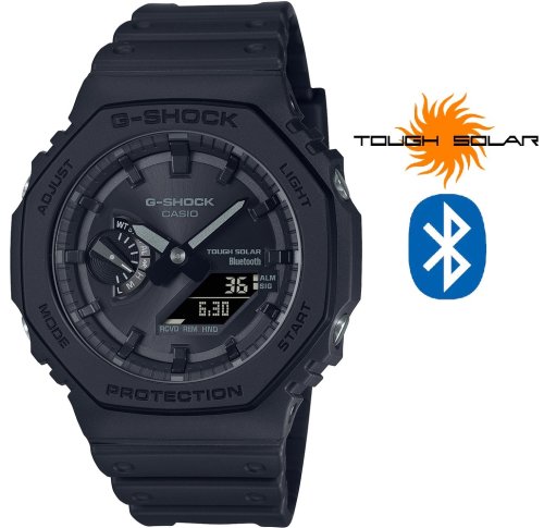 Ceas smartwatch barbati, casio g-shock, classic ga-b2100-1a1er
