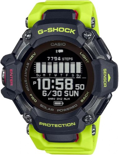 Ceas smartwatch barbati, casio g-shock, g-squad bluetooth gbd-h2000-1a9er