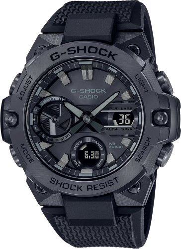 Ceas smartwatch barbati, casio g-shock, g-steel bluetooth gst-b400bb-1aer