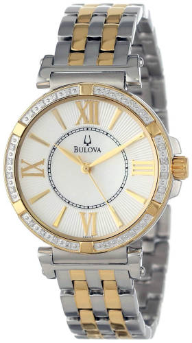 Ceas pentru dama, bulova diamonds collection, 98r167