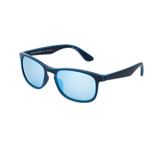 Ochelari de soare albastri, pentru barbati, daniel klein premium, dk3168-2