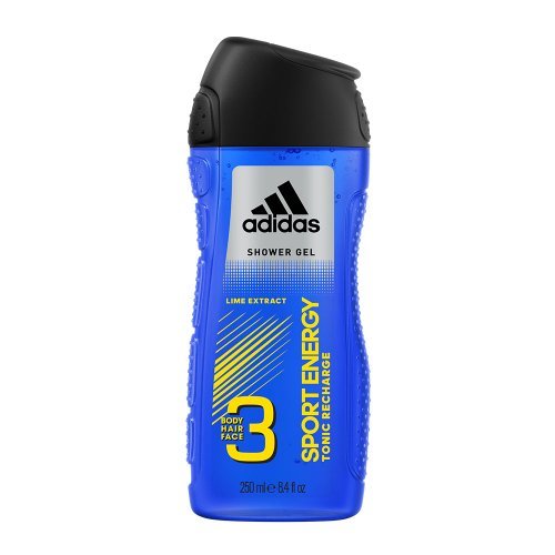 Adidas sport energy 3 in 1 gel de dus sampon pentru barbati 250ml