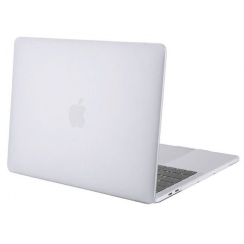 Carcasa protectie slim pentru laptop apple macbook 12 inch, plastic, transparenta, model 2015-2018