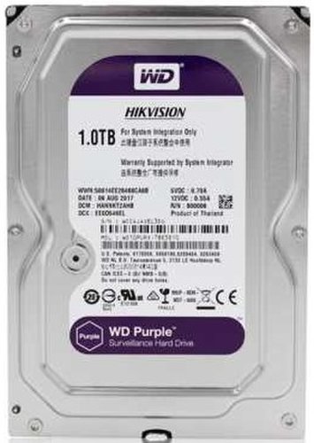 Hard disk western digital purple surveillance 1tb