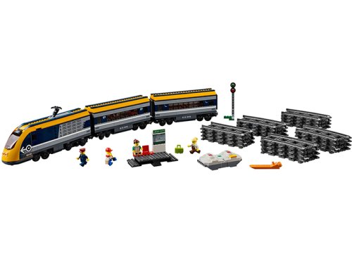 Tren de calatori lego city