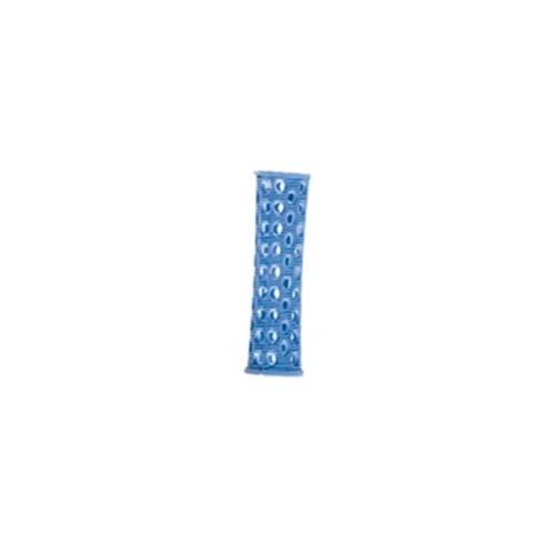  bigudiuri plastic lungi d18 (10 buc) albastre