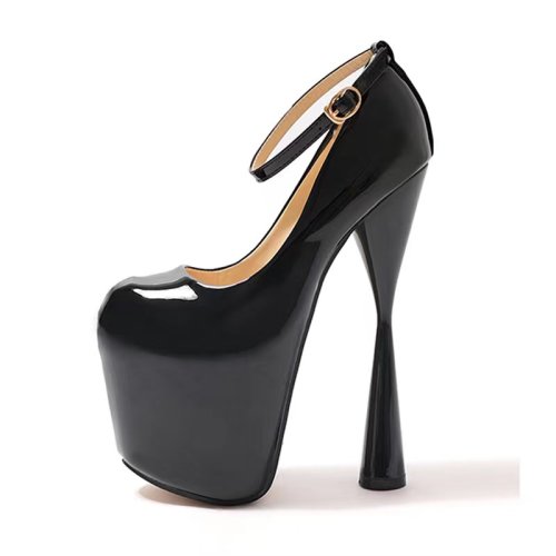 Pantofi epic heel, size 37, negru