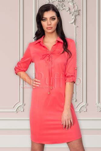 Rochie atmosphere casual roz