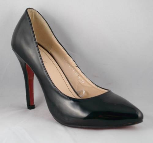 Pantofi stiletto negru 204
