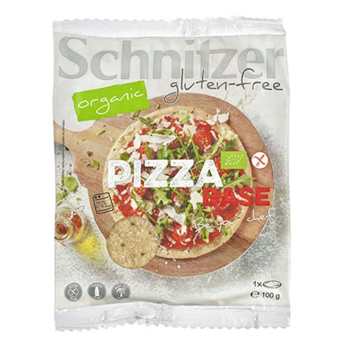 Blat de pizza fara gluten schnitzer, bio, 100 g, ecologic