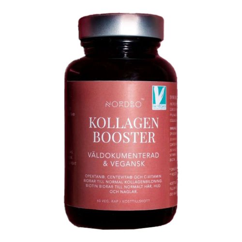 Colagen booster vegan nordbo, 60 capsule, natural