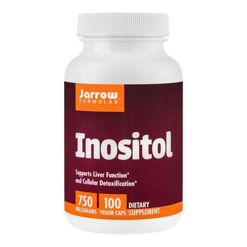 Inositol 750mg 100 capsule vegetale jarrow formulas, secom