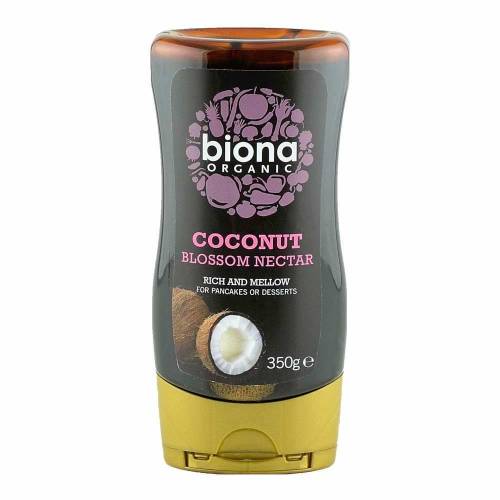 Nectar (sirop) din flori de cocos biona, bio, 350 g(250 ml)