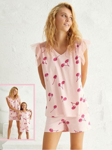 Pijama copil cozy 11 roz