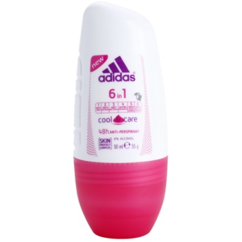 Adidas 6 in 1 cool & care deodorant roll-on pentru femei