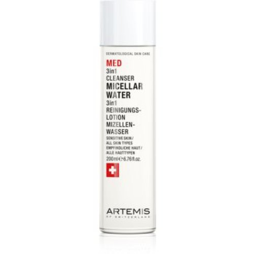 Artemis med 3in1 cleanser apă micelară pentru curățare blânda pentru fata si zona ochilor