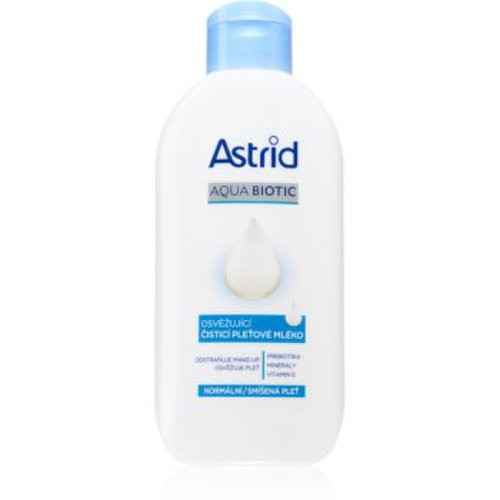 Astrid aqua biotic lapte de curatare faciala pentru reimprospatare pentru piele normală și mixtă