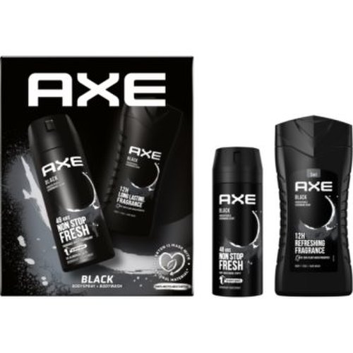 Axe black frozen pear & cedarwood set cadou (pentru corp si par) pentru bărbați
