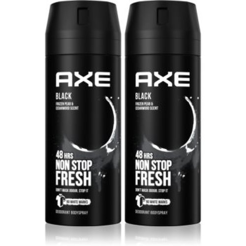 Axe black frozen pear & cedarwood spray şi deodorant pentru corp (ambalaj economic)