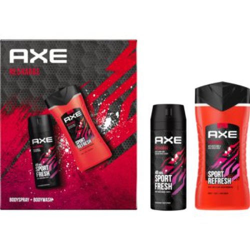 Axe recharge arctic mint & cool spices set cadou (pentru corp) pentru bărbați