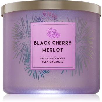 Bath & body works black cherry merlot lumânare parfumată