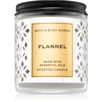 Bath & body works flannel lumânare parfumată viii.