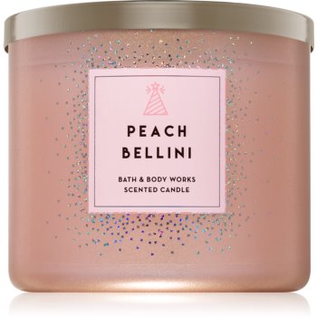 Bath & body works peach bellini lumânare parfumată