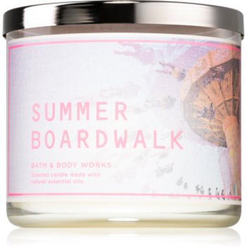 Bath & body works summer boardwalk lumânare parfumată i.