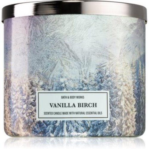 Bath & body works vanilla birch lumânare parfumată iv.