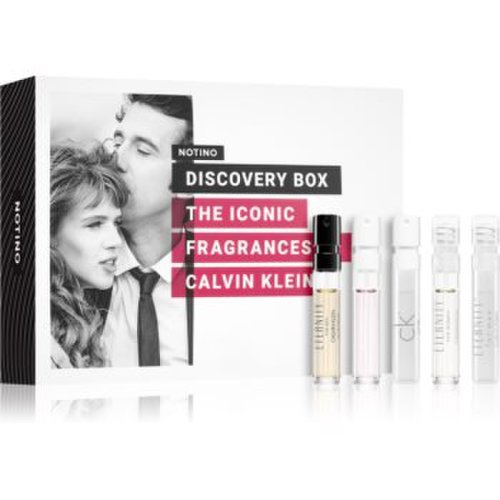Beauty discovery box notino the iconic fragrances by calvin klein set unisex