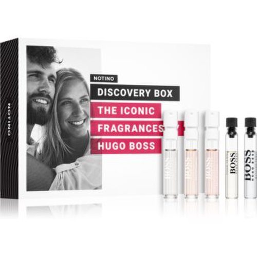 Beauty discovery box notino the iconic fragrances by hugo boss set ii. unisex