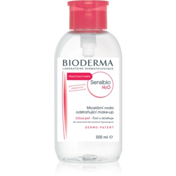 Bioderma sensibio h2o apă micelară pentru piele sensibilă cu pompiță