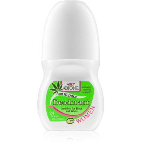 Bione Cosmetics cannabis deodorant roll-on cu arome florale