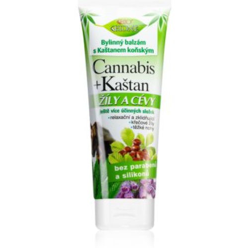 Bione cosmetics cannabis + horse chestnut lotiune pe baza de plante pentru tratamentul varicelor