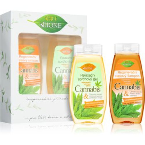 Bione cosmetics cannabis set cadou (pentru corp si par)