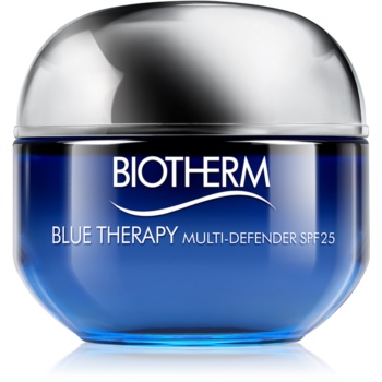 Biotherm blue therapy multi defender spf25 cremă antirid de regenerare pentru piele uscată spf 25