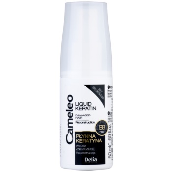 Delia cosmetics cameleo bb keratină lichidă spray pentru par deteriorat