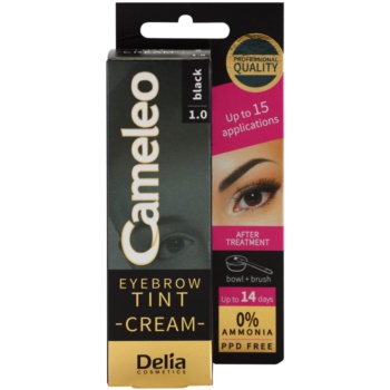 Delia cosmetics cameleo vopsea crema profesionala pentru sprancene fără amoniac