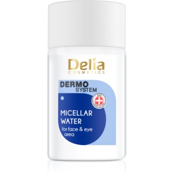 Delia cosmetics dermo system apa micelara pentru curatarea ochilor si a buzelor 3 in 1