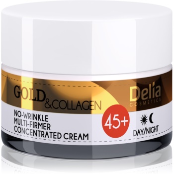 Delia cosmetics gold & collagen 45+ crema fermitate anti-rid