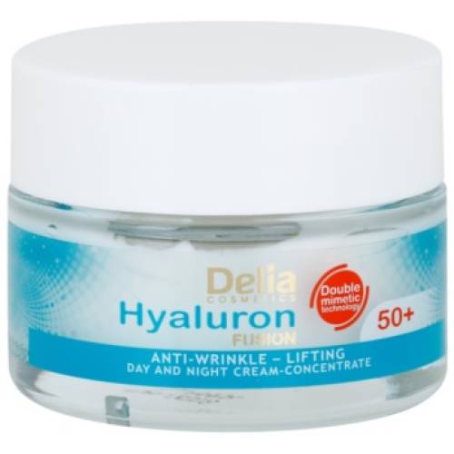 Delia cosmetics hyaluron fusion 50+ crema fermitate anti-rid