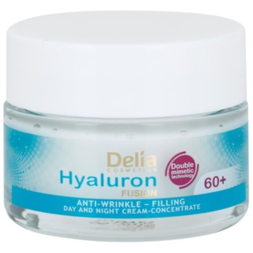 Delia cosmetics hyaluron fusion 60+ crema antirid cu efect de refacere a densitatii pielii