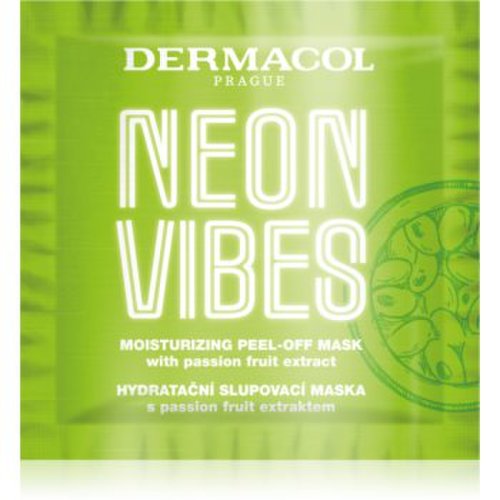Dermacol neon vibes mască exfoliantă cu efect de hidratare