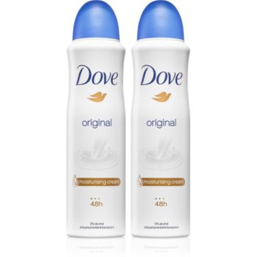 Dove original spray anti-perspirant 2 x 150 ml (ambalaj economic)